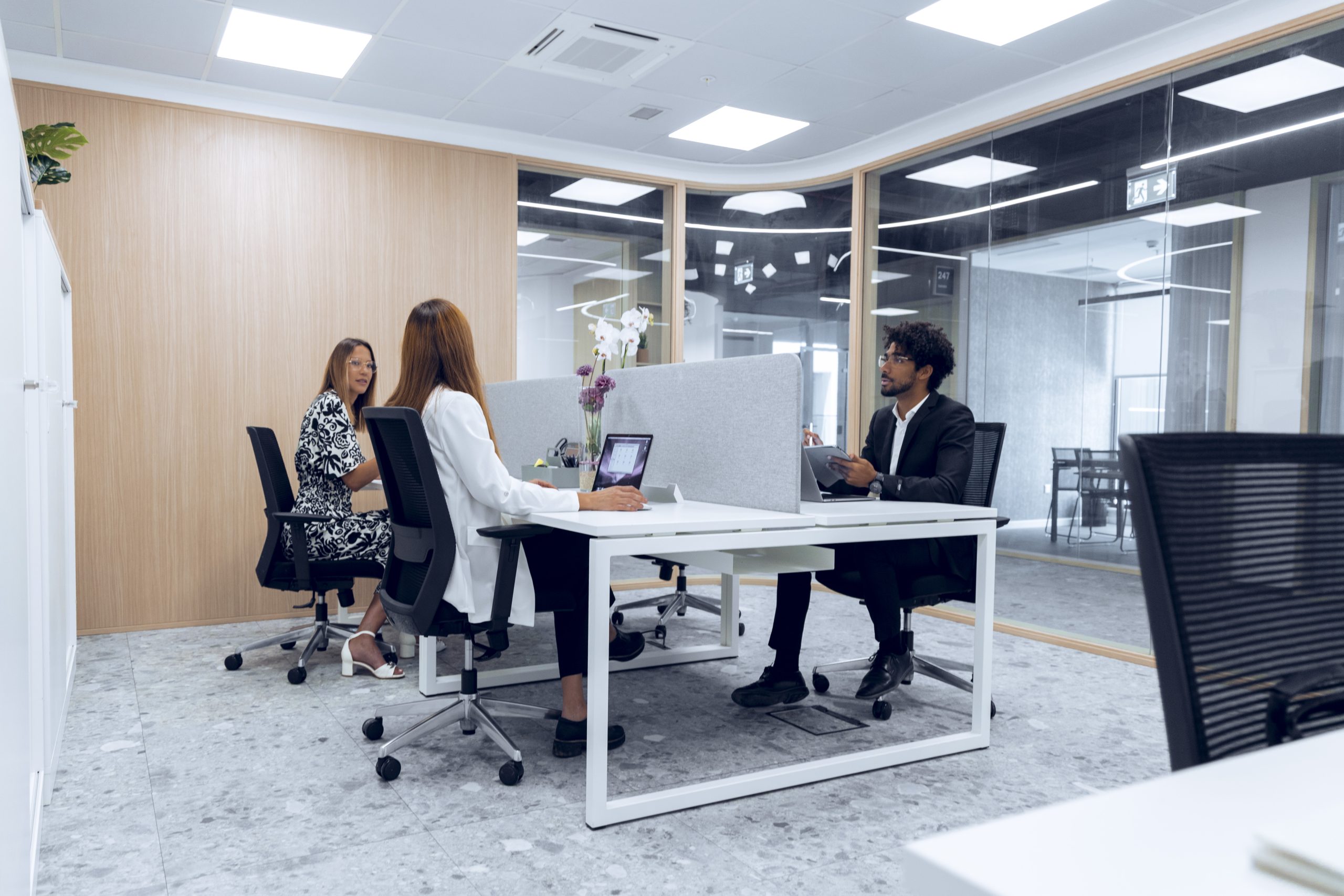 Fully serviced offices